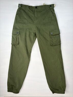 Wondery Isabel Cargo Pants Green Hiking Utility Outdoors Nature Women Size XXL